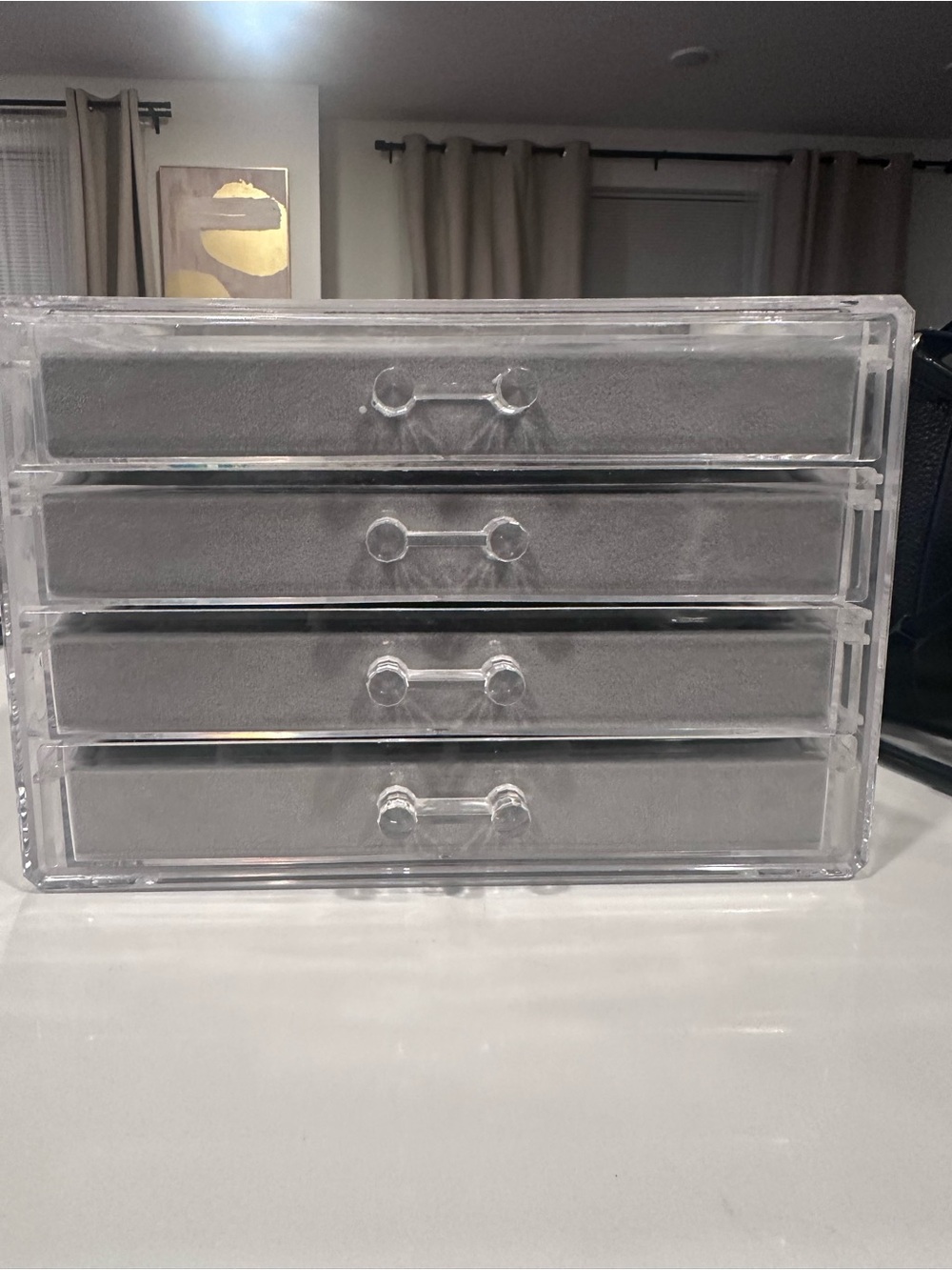Clear 4-Drawer Acrylic Organizer - Home Storage & Organization